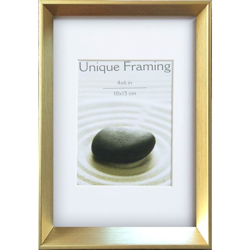 Metro Gold Photo Frame (6" x 4")