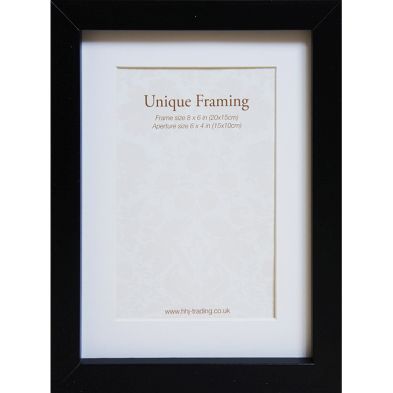 See more information about the Black Photo Frame (8" x 6")