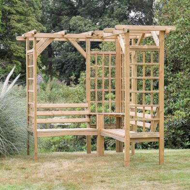 See more information about the Winchester Pergola Garden Bench