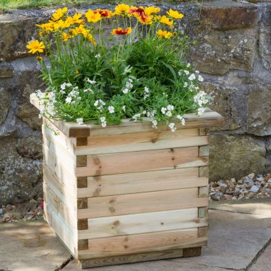 See more information about the Isabel Wooden Raised Bed Planter (Planter Only)