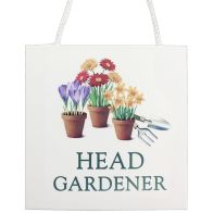 See more information about the Head Gardener Plaque