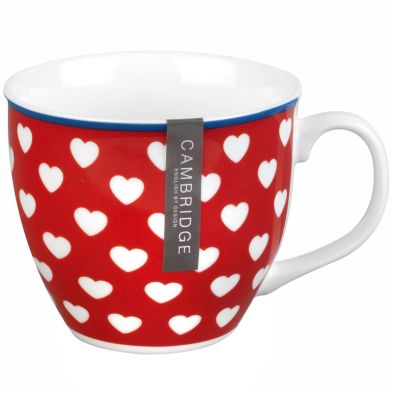 See more information about the Mug Happy Heart Red Oxford