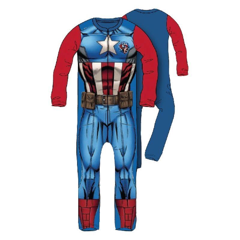 Captain America Onesie 2-3 Yrs