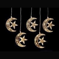 See more information about the 5 Piece Moon Star With 50 Bulb LED