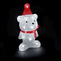 See more information about the Bear Acrylic Christmas Decoration with 24 White LED Lights