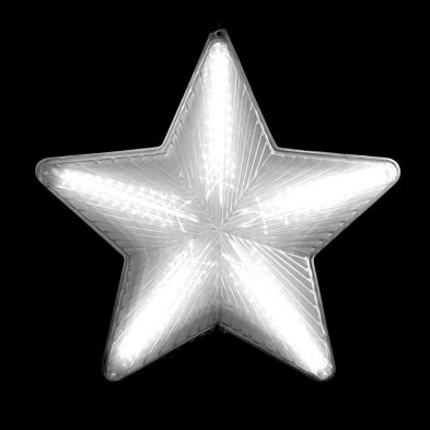 See more information about the White Star Festive Decoration with 60 LED Lights