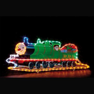 See more information about the Santa and Train Christmas Rope Lights