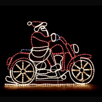 See more information about the Santa Motorbike Christmas Rope Lights