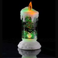 See more information about the Festive LED Movement Glitter Candle Light with White Sparkle Glitter