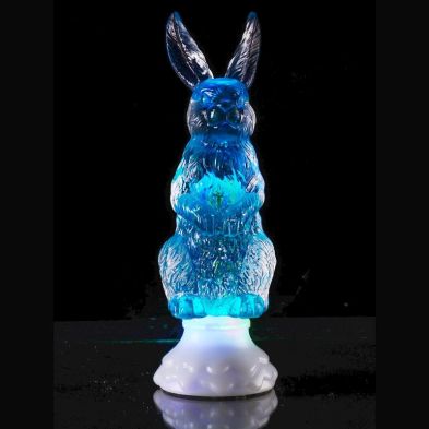 See more information about the Festive LED Rabbit Light with Spinning Glitter