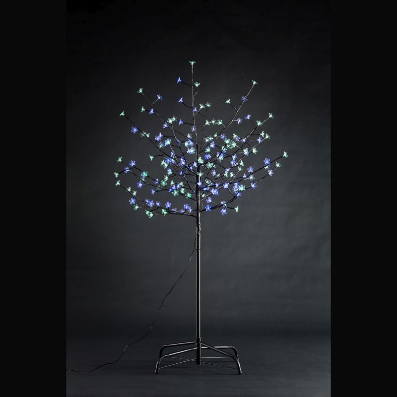 Blue and Green LED Cherry Tree