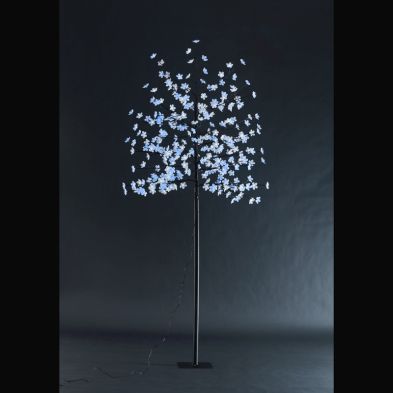 See more information about the Blue & White Outdoor Cherry Tree