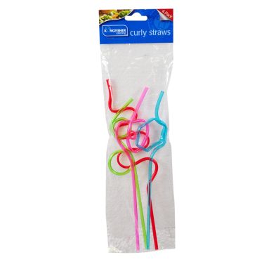 See more information about the Plastic Curly Fun Straws (4 Pack)