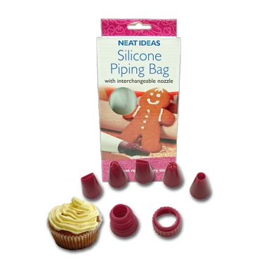 See more information about the Silicone Icing Bag with Nozzles