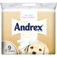 See more information about the Andrex 9 Roll Natural