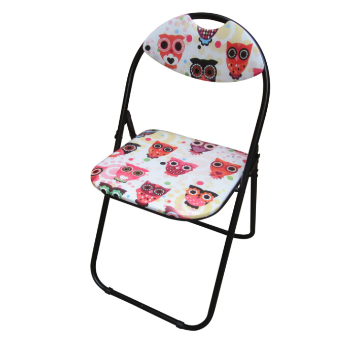 See more information about the Printed Folding Chair - Owl Design