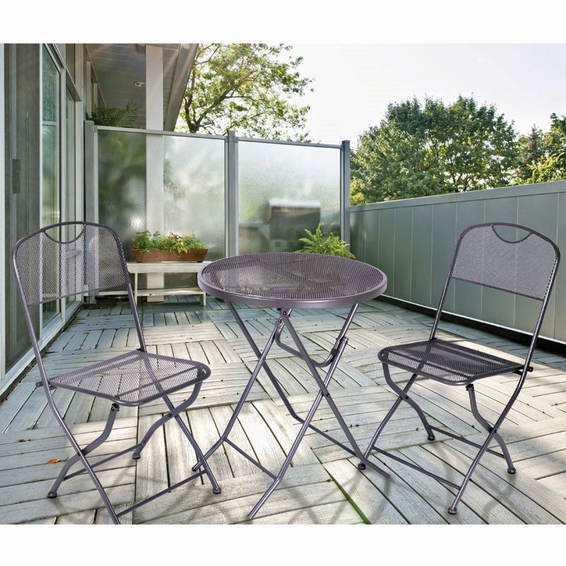 Bistro Set Denford 3 Piece Garden Furniture