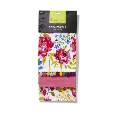 See more information about the Tea Towel Floral Romance 3pk