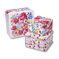 See more information about the Cake Tins Floral Romance Set 3