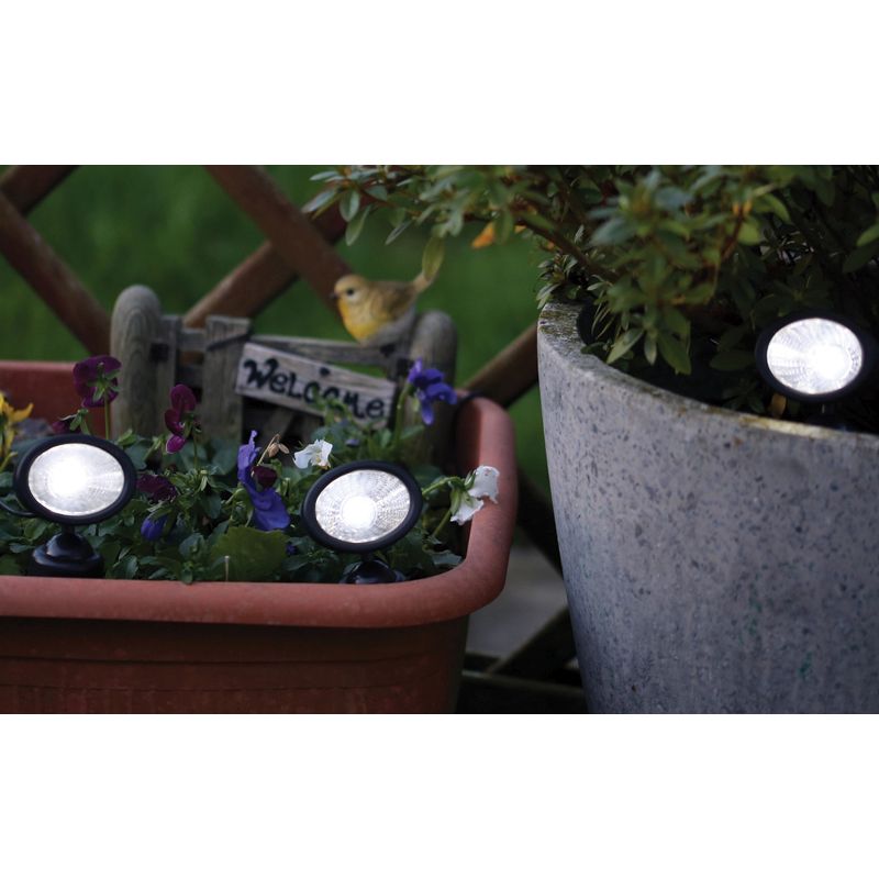 Triple Pack PIR Spotlight Solar Security Lights