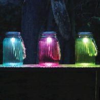 See more information about the Colour Solar Light Jar With Rope (Green)