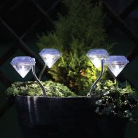 See more information about the 4 Pack Diamond Solar Light