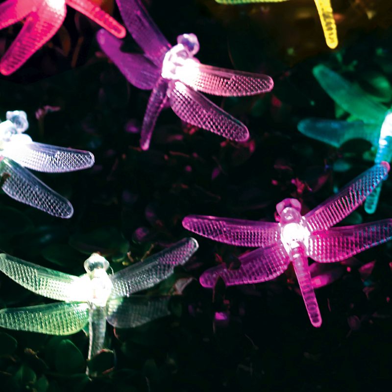 10 Dragonfly Solar Lights