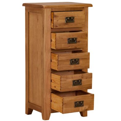 See more information about the Somerset 5 Drawer Tall Chest of Drawers