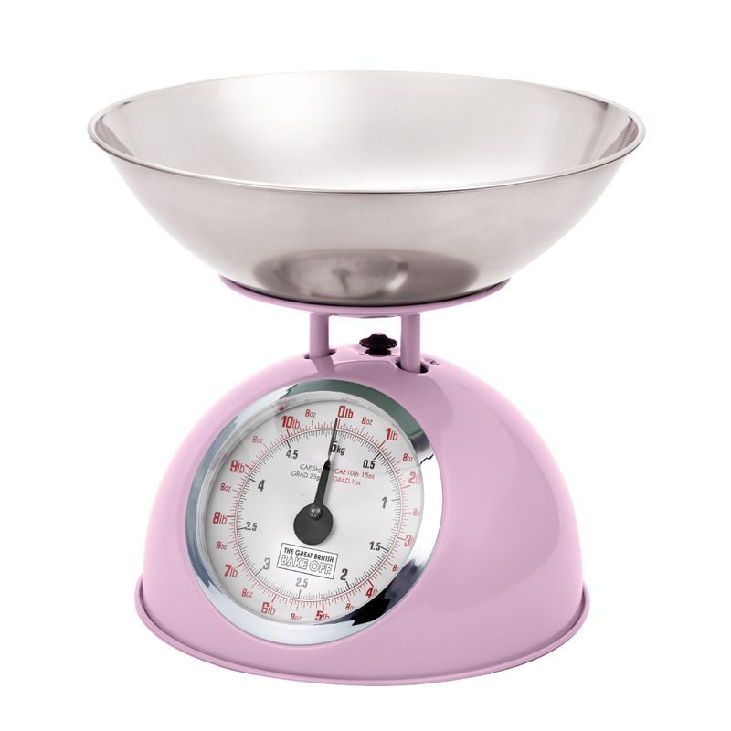 5kg Pink Kitchen Scales