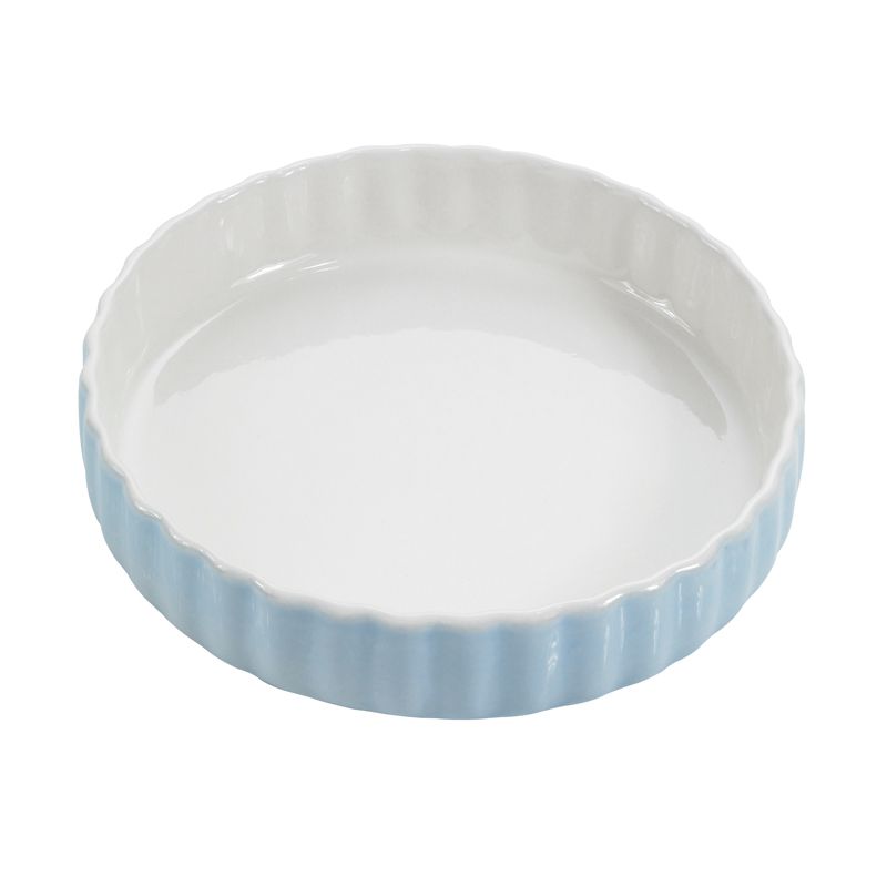 21cm Flan Dish Blue