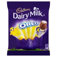 See more information about the Cadbury Mini Eggs Oreo 82g Bag