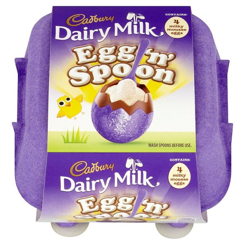 Cadbury Egg & Spoon Vanilla Chocolate