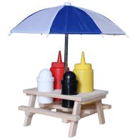 See more information about the Picnic Bench Condiment Holder