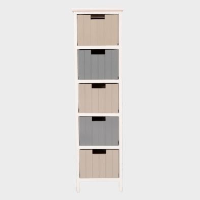 See more information about the Charlie 5 Bedside Chest Of Tall Drawers