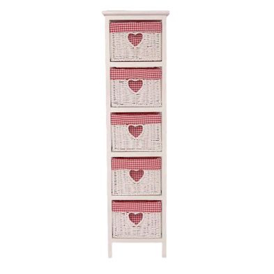 See more information about the Rosie 5 Tall Chest Of Drawers