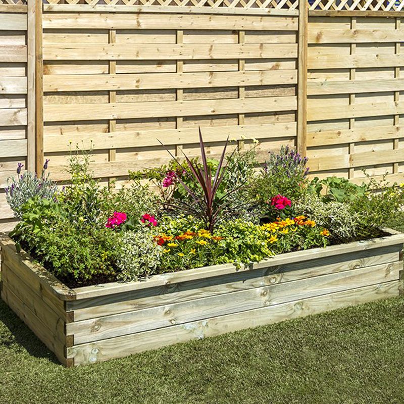 Sleeper Raised Bed Garden Planter