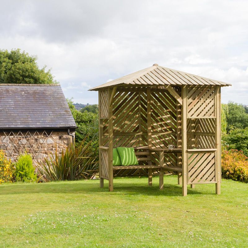 Brighton Corner Arbour Garden Bench