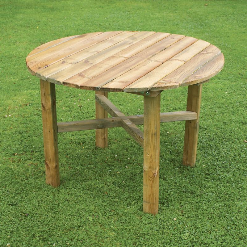 Abbey Round Outdoor Dining Table