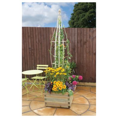 See more information about the Cocoon Flowerbell Wooden Garden Planter