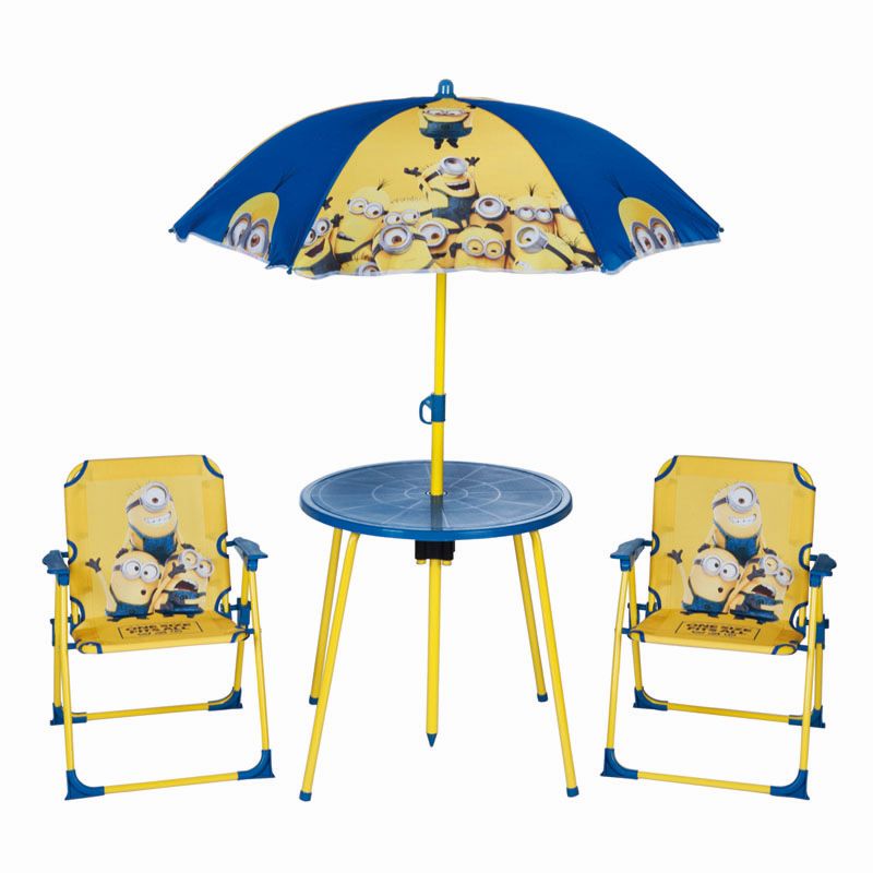 Kids Minions Garden Furniture Set