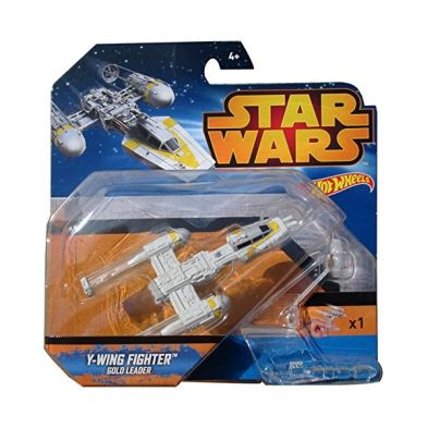 See more information about the Hot Wheels Star Wars - Y-Wing Fighter Gold Leader