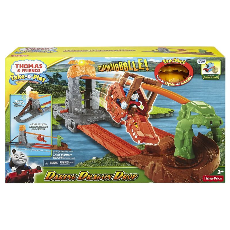 Thomas & Friends Take-N-Play Daring Dragon Drop Play Set