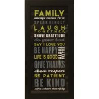 See more information about the Family Rules Typography Prints