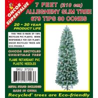 See more information about the 7 Feet (210cm) Allegheny Slim Tree