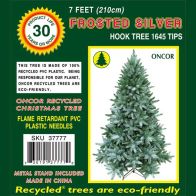 See more information about the 7 Feet (210cm) Frosted Silver Fir Tree