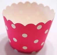 See more information about the Mini Muffin Cases 25pk - Red/ White Spot