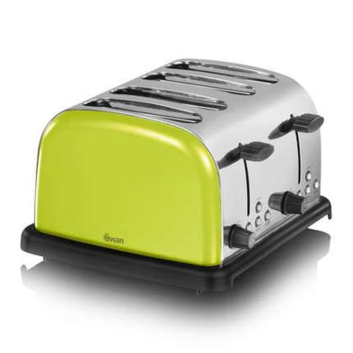 See more information about the Swan 4 Slice Lime Toaster ST14020LIMN