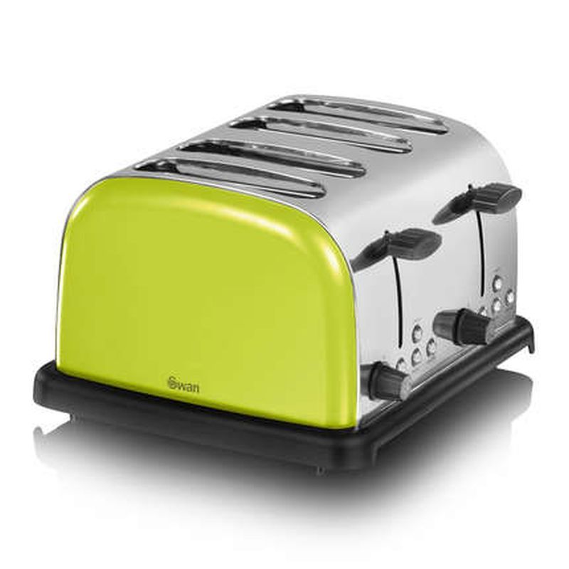 Swan 4 Slice Lime Toaster ST14020LIMN