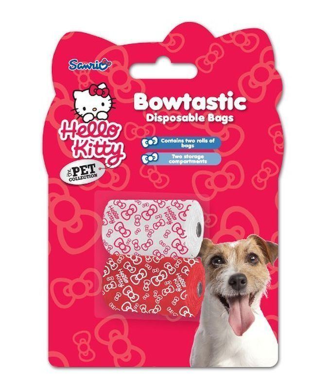 Hello Kitty Bowtastic Waste Bags 3x15 rolls