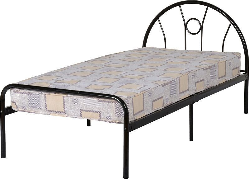 Nova Single Bed - Black